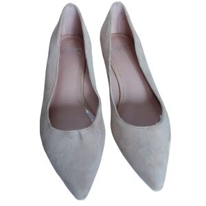 5.5 Franco Sarta pointy blush flats
